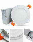 LuminaGlow Round LED Panel (6'')