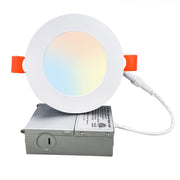 4 inch 9W Slim Panel Light with Night Mode