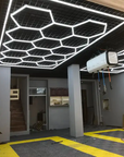 HexaGlow Garage Ceiling Brilliance