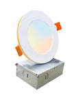 4 inch 9W Slim Panel Light with Night Mode